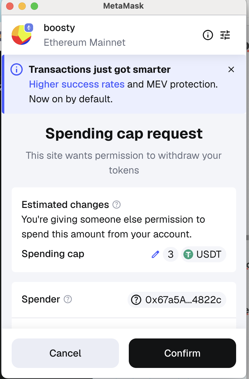 metamask transfer step 1