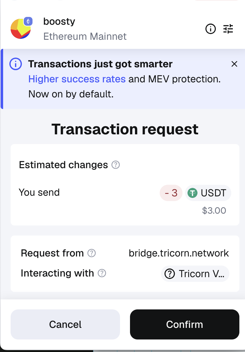 metamask transfer step 3
